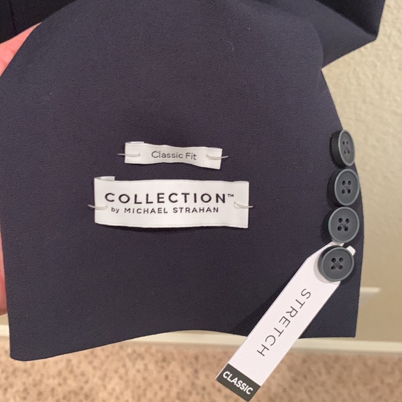 Men’s Collection by Michael Strahan Stretch Classic Fit Suit Jacket - Picture 6 of 14